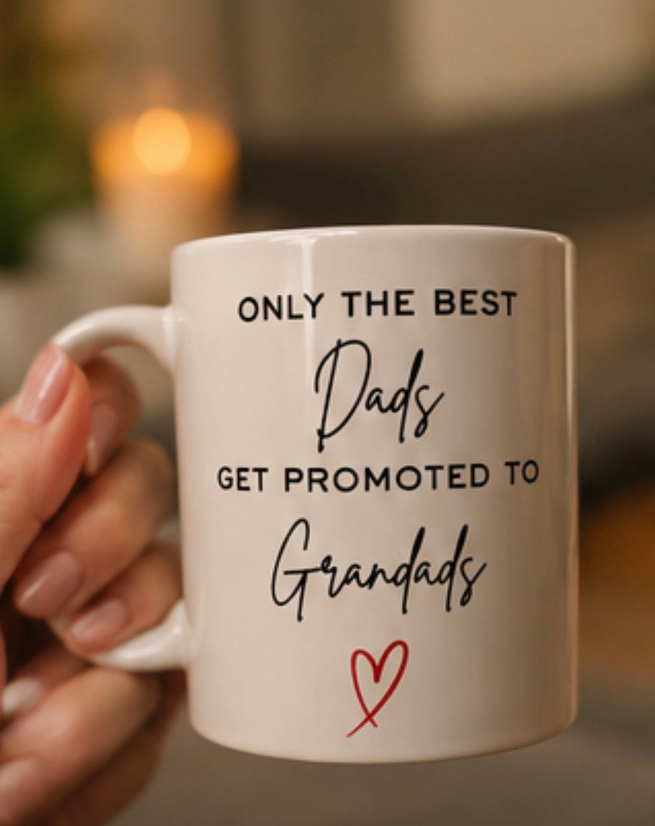 Dad Promoted to Grandad Mug