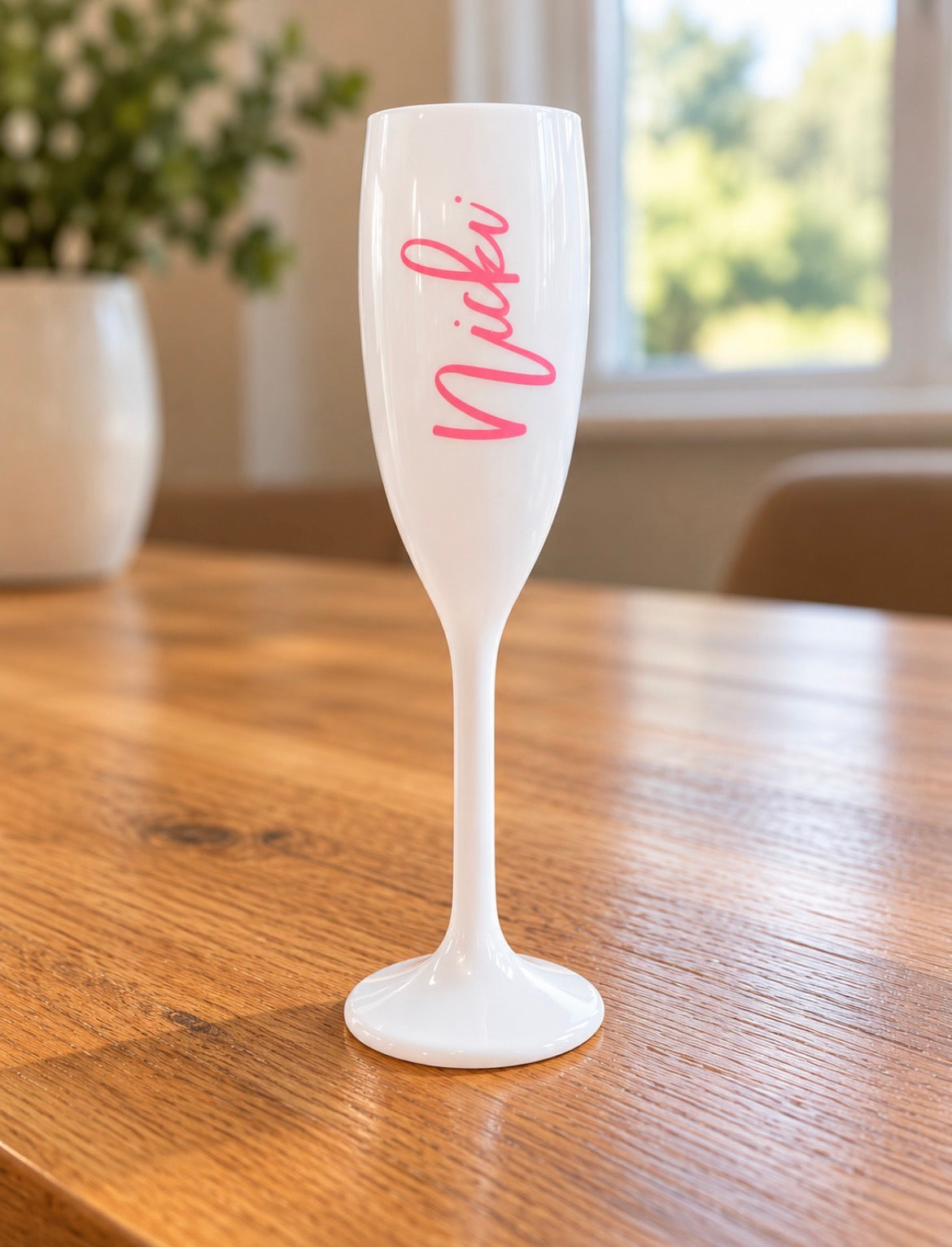 Acrylic Champagne Flute