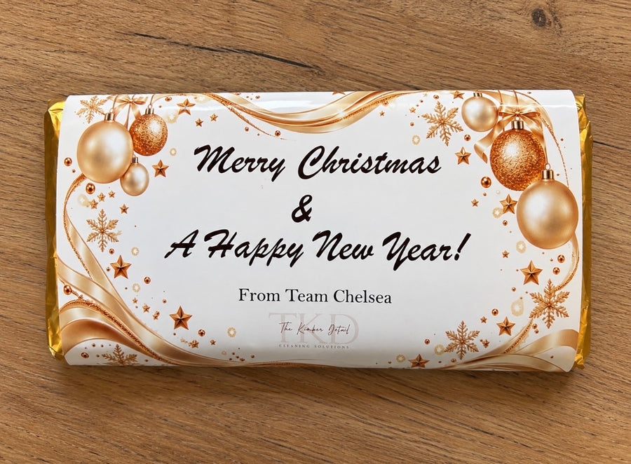 Festive Chocolate Wrapper | Personalised