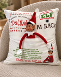 ELF ARRIVAL | PERSONALISED CUSHION | I’M BACK!